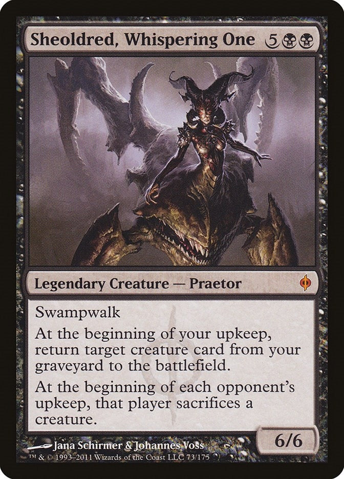 Sheoldred, Whispering One (73) (New Phyrexia)