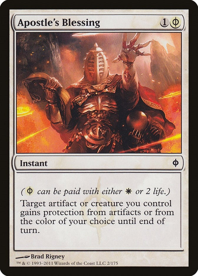 Apostle's Blessing (2) (New Phyrexia)