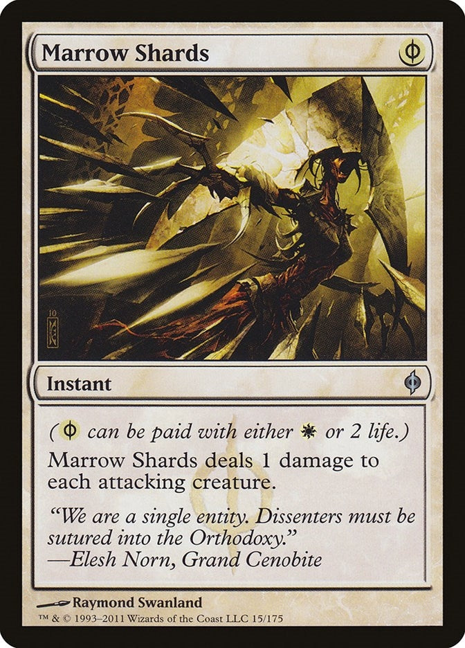 Marrow Shards (15) (New Phyrexia)