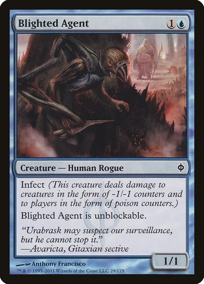 Blighted Agent (29) (New Phyrexia)