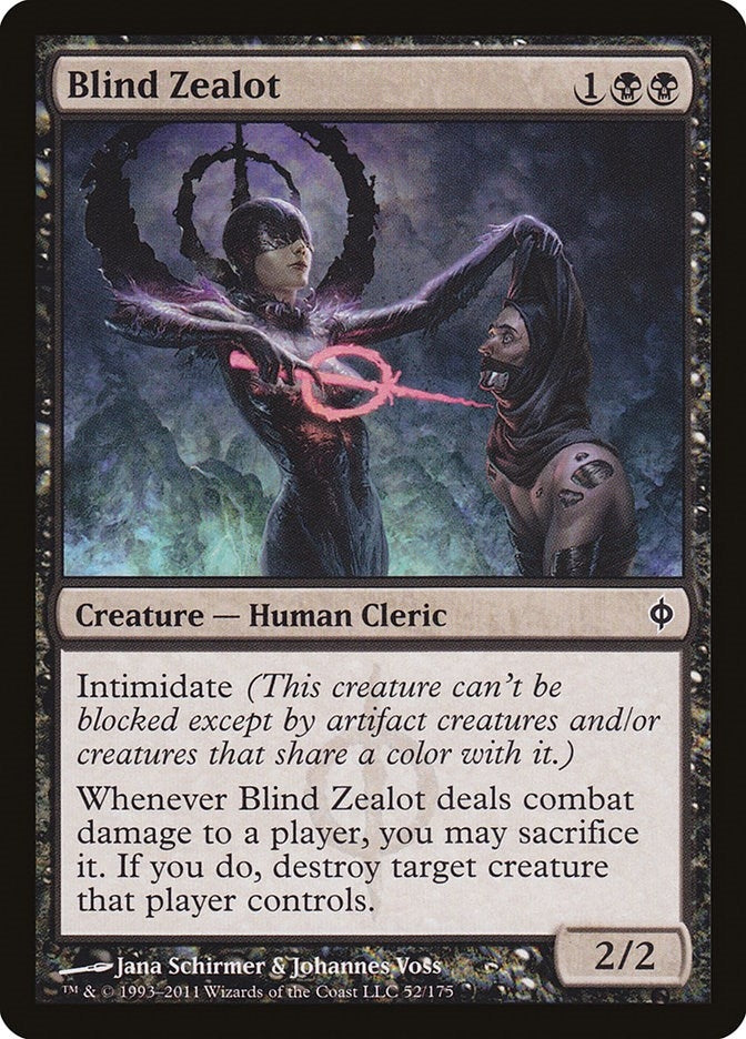 Blind Zealot (52) (New Phyrexia)