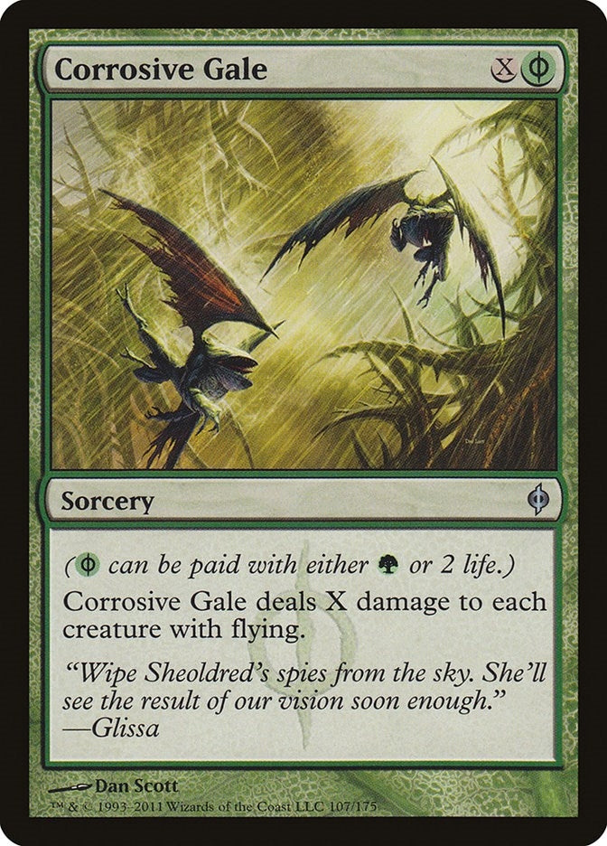 Corrosive Gale (107) (New Phyrexia)