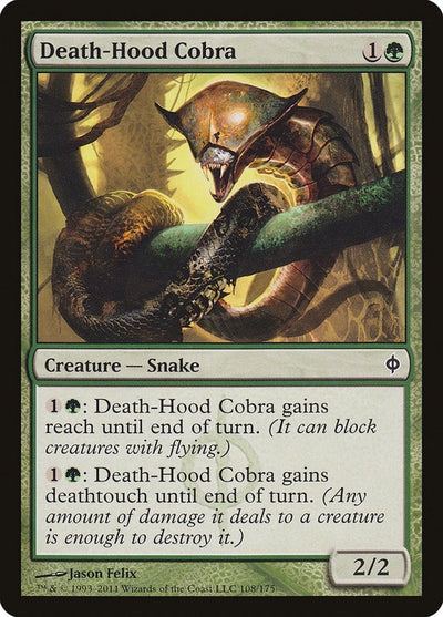 Death-Hood Cobra (108) (New Phyrexia)