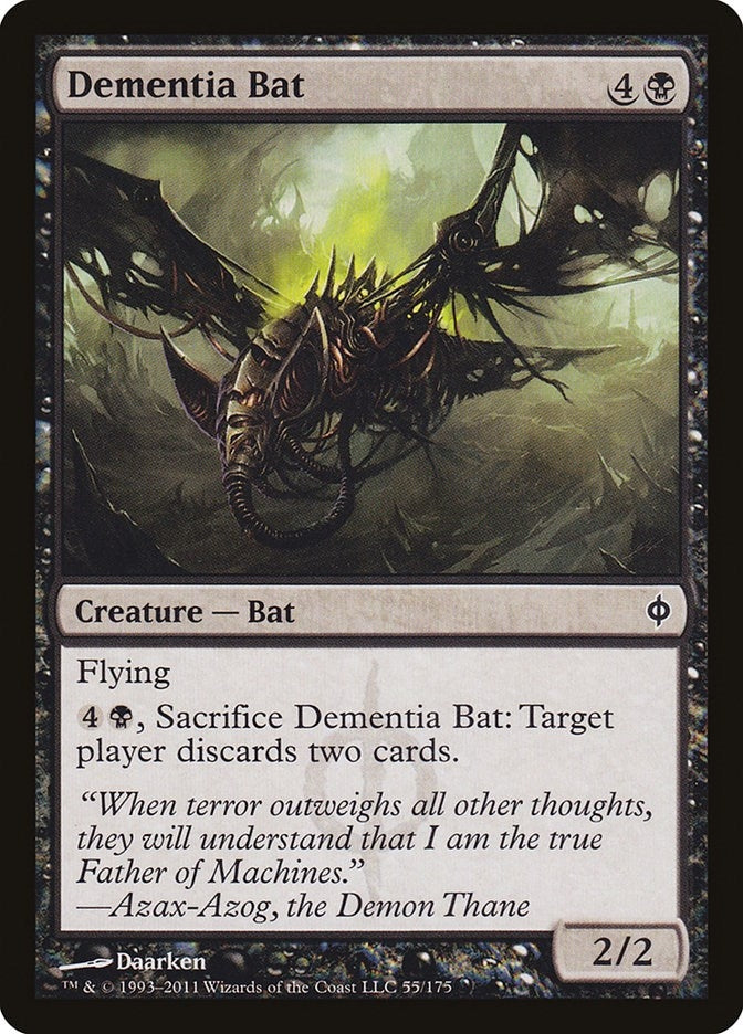 Dementia Bat (55) (New Phyrexia)