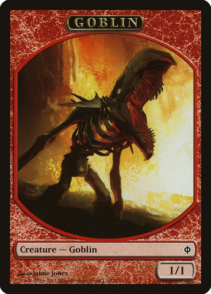 Goblin Token (2) (New Phyrexia)