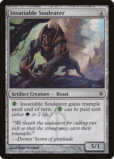 Insatiable Souleater (140) (New Phyrexia)