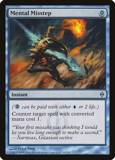 Mental Misstep (38) (New Phyrexia)