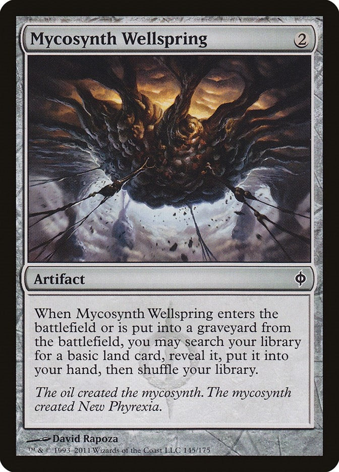 Mycosynth Wellspring (145) (New Phyrexia)