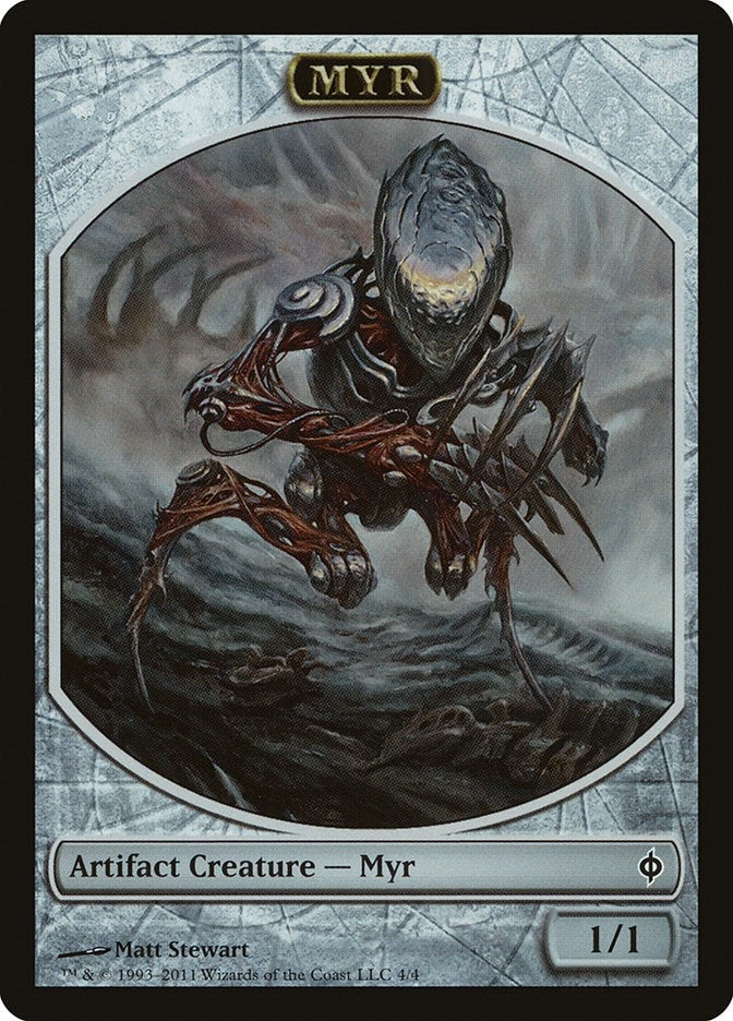 Myr Token (4) (New Phyrexia)