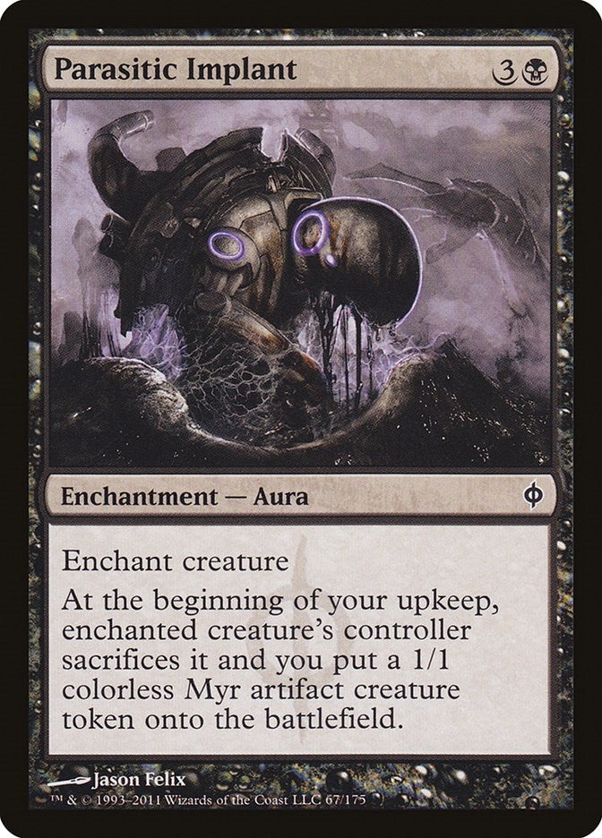 Parasitic Implant (67) (New Phyrexia)