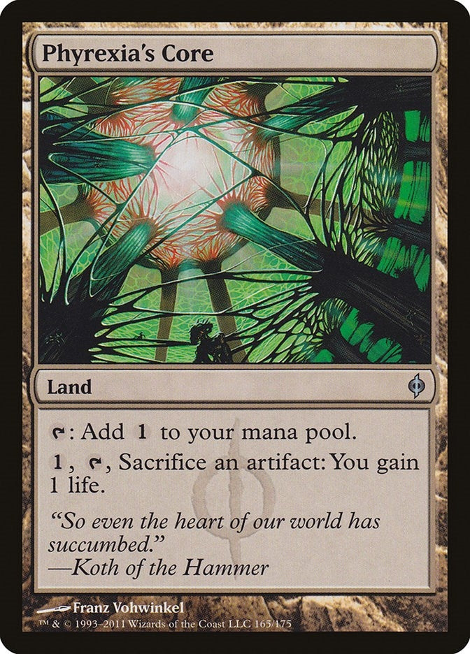 Phyrexia's Core (165) (New Phyrexia)