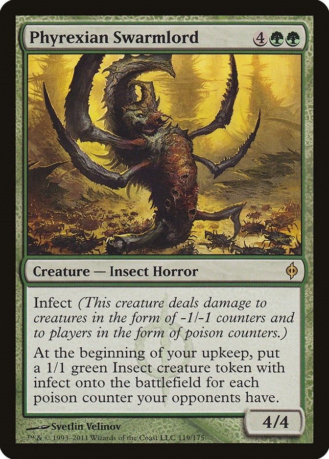 Phyrexian Swarmlord (119) (New Phyrexia)