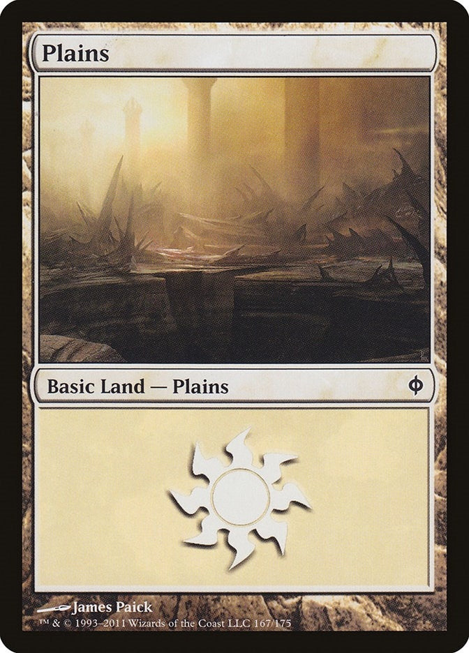 Plains (167) (167) (New Phyrexia)