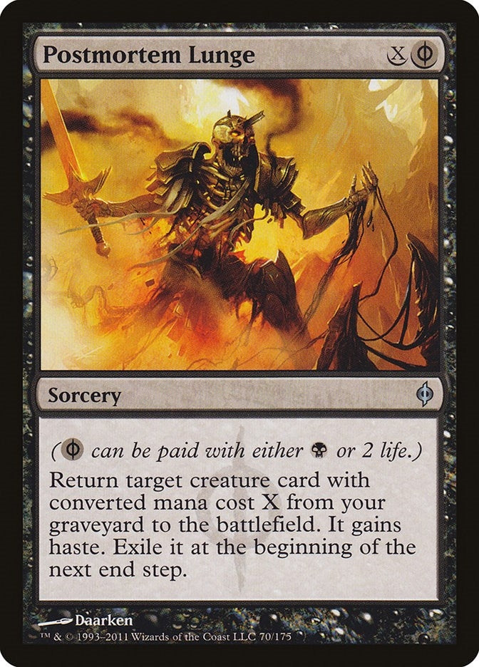 Postmortem Lunge (70) (New Phyrexia)