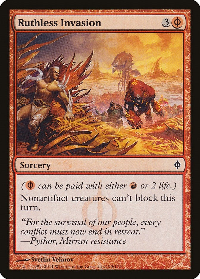Ruthless Invasion (93) (New Phyrexia)