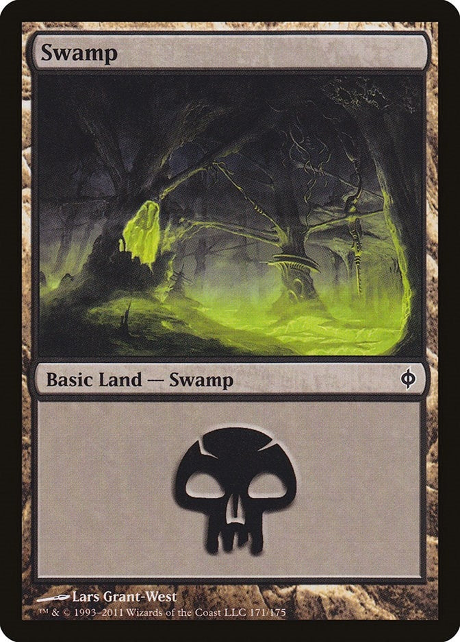 Swamp (171) (171) (New Phyrexia)