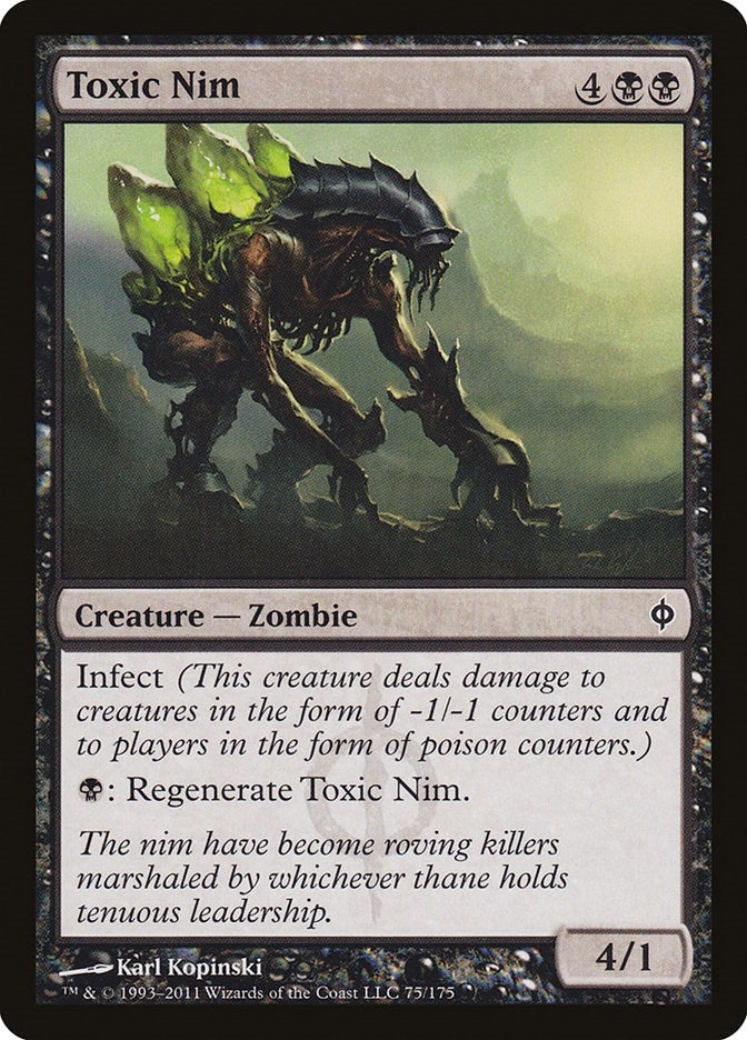 Toxic Nim (75) (New Phyrexia)