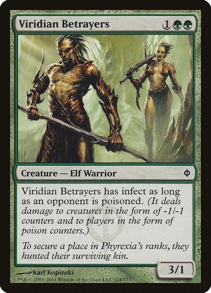 Viridian Betrayers (124) (New Phyrexia)