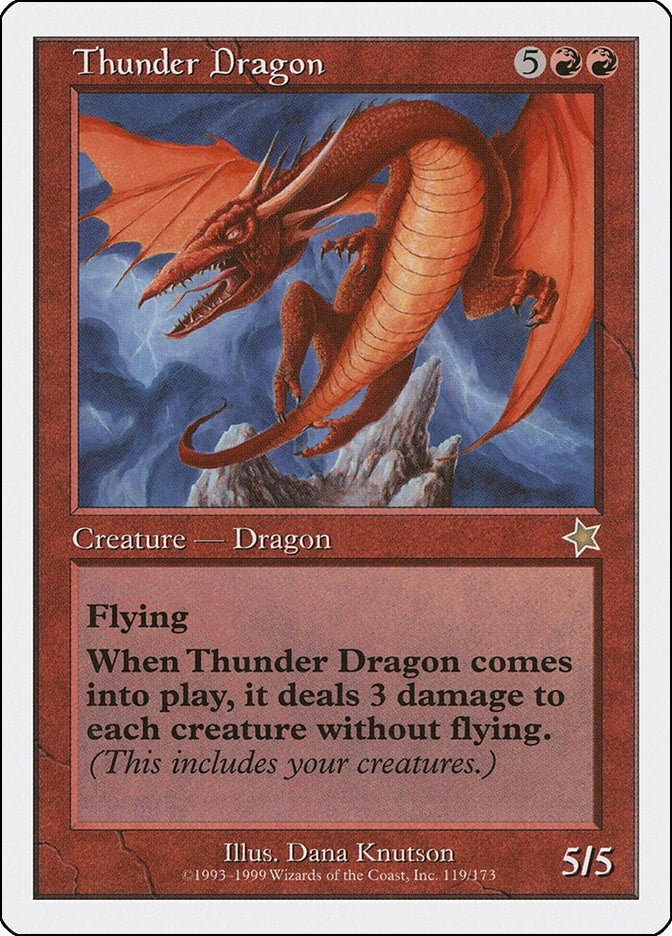 Thunder Dragon (119) (Starter 1999)