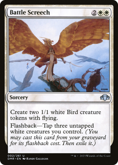 Battle Screech (2) (Dominaria Remastered)
