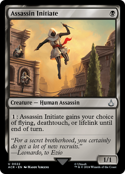 Assassin Initiate (22) (Universes Beyond: Assassin's Creed)