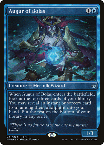 Augur of Bolas (41) (FNM Promos)