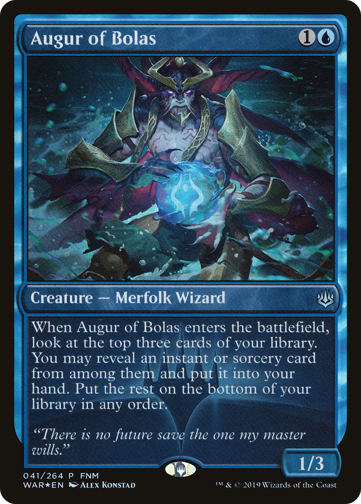 Augur of Bolas (41) (FNM Promos)