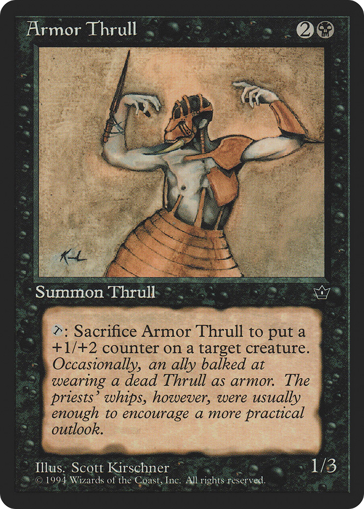 Armor Thrull (Kirschner) (Fallen Empires)