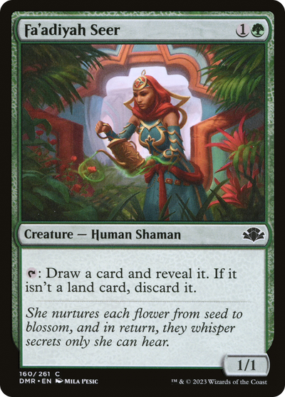 Fa'adiyah Seer (DMR-160) - Dominaria Remastered Foil