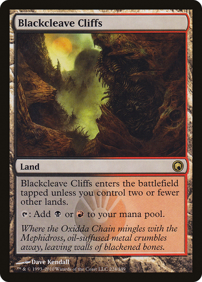 Blackcleave Cliffs (224) (Scars of Mirrodin)