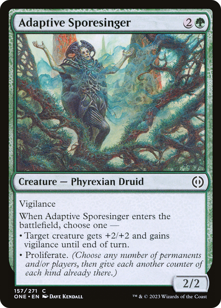 Adaptive Sporesinger (157) (Phyrexia: All Will Be One)