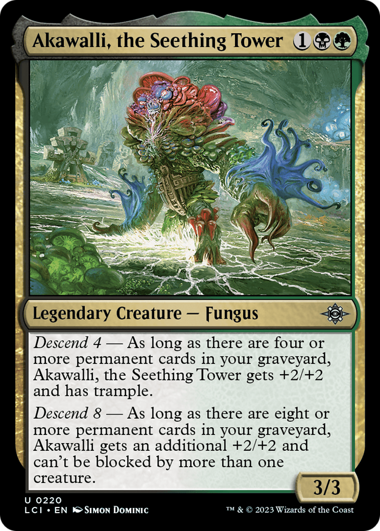 Akawalli, the Seething Tower (220) (The Lost Caverns of Ixalan)