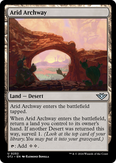 Arid Archway (252) (Outlaws of Thunder Junction)