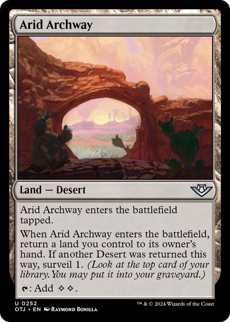 Arid Archway (252) (Outlaws of Thunder Junction)