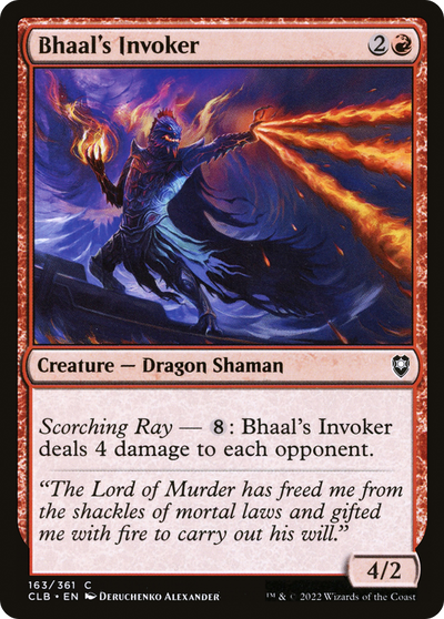 Bhaal's Invoker (163) (Commander Legends: Battle for Baldur's Gate)