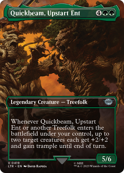 Quickbeam, Upstart Ent (LTR-419) - The Lord of the Rings: Tales of Middle-earth (Borderless)