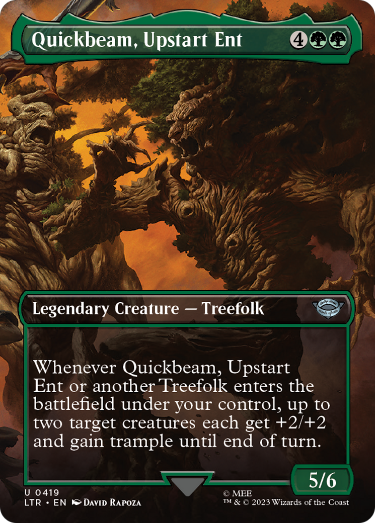 Quickbeam, Upstart Ent (LTR-419) - The Lord of the Rings: Tales of Middle-earth (Borderless)