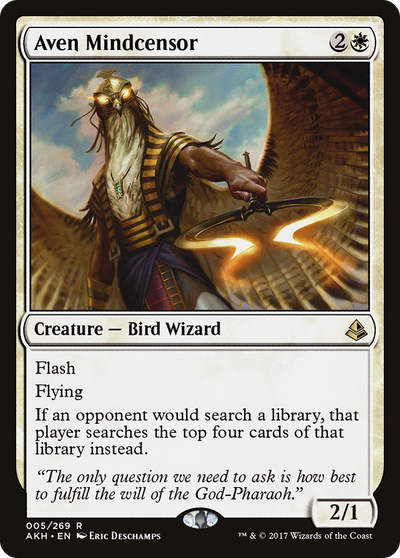 Aven Mindcensor (5) (Amonkhet)