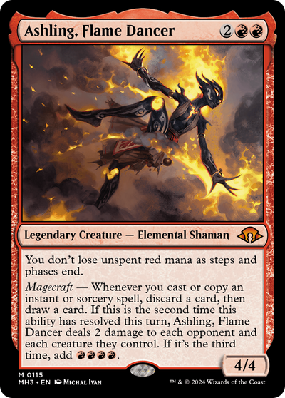 Ashling, Flame Dancer (115) (Modern Horizons 3)