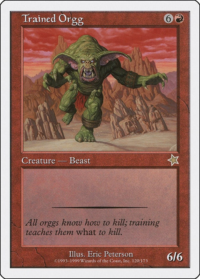 Trained Orgg (120) (Starter 1999)