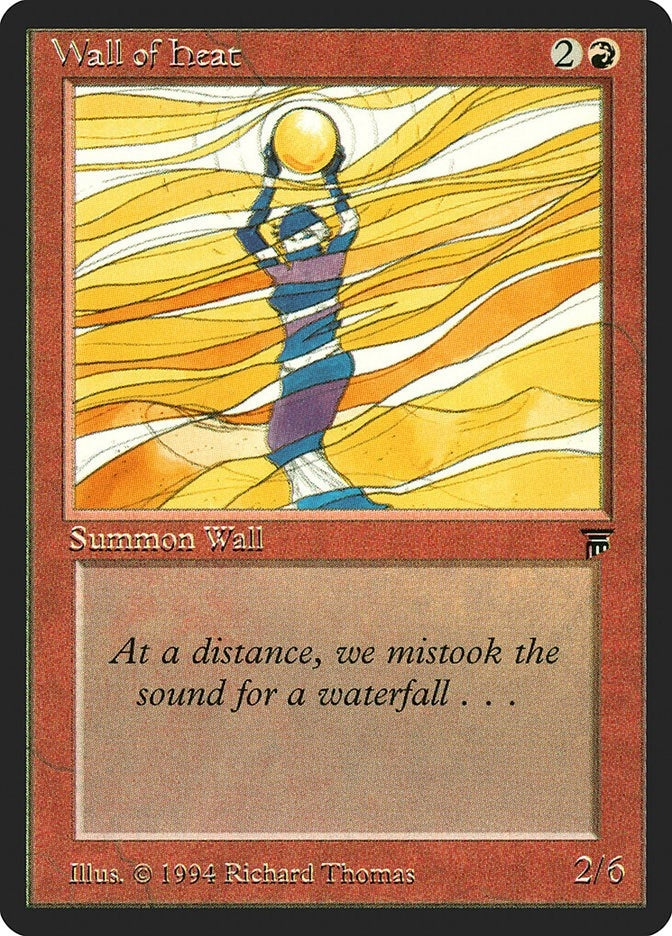 Image for Wall of Heat - Magic: The Gathering