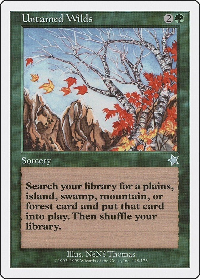 Untamed Wilds (148) (Starter 1999)