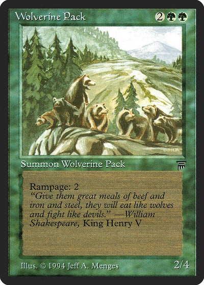 Wolverine Pack (Legends)