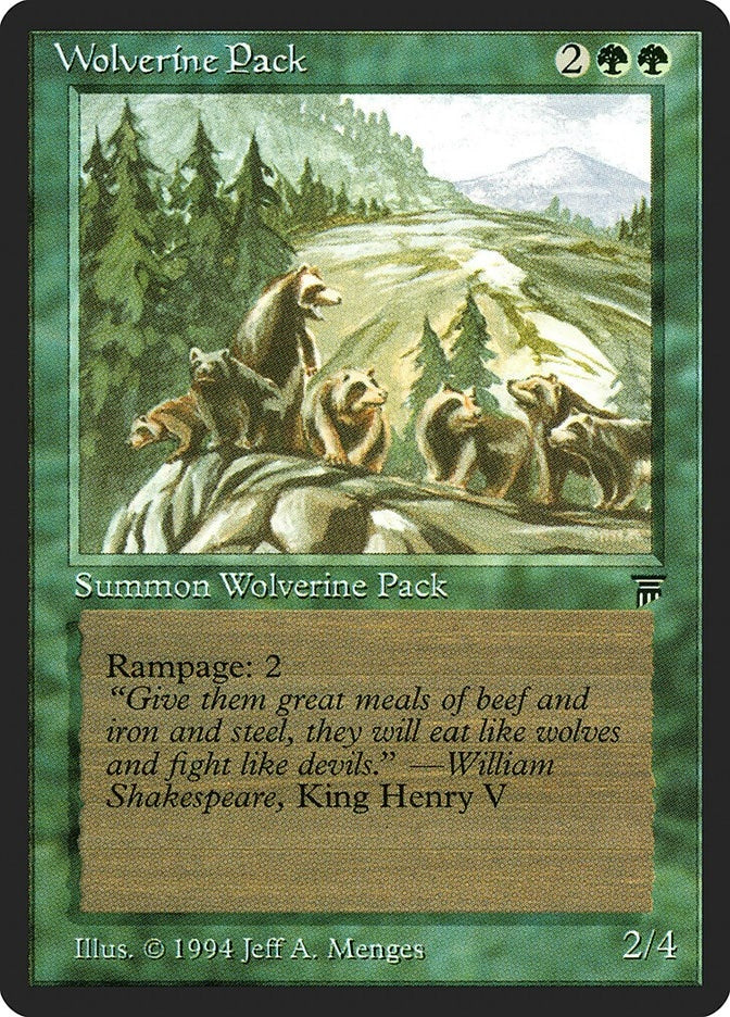 Wolverine Pack (Legends)