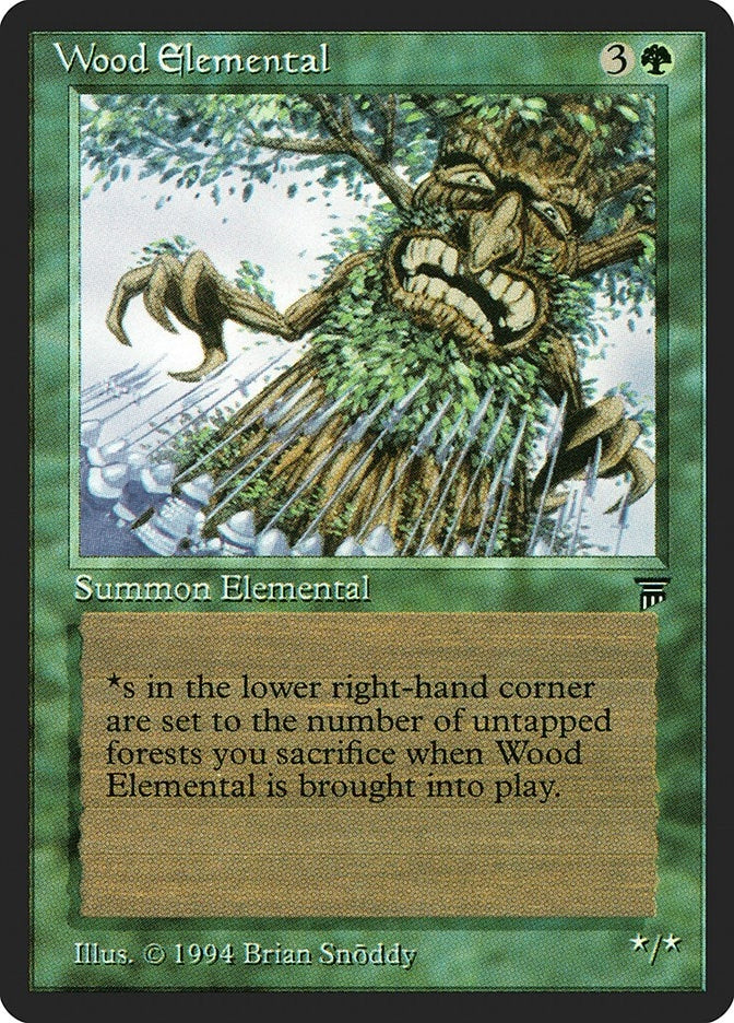 Image for Wood Elemental - Magic: The Gathering