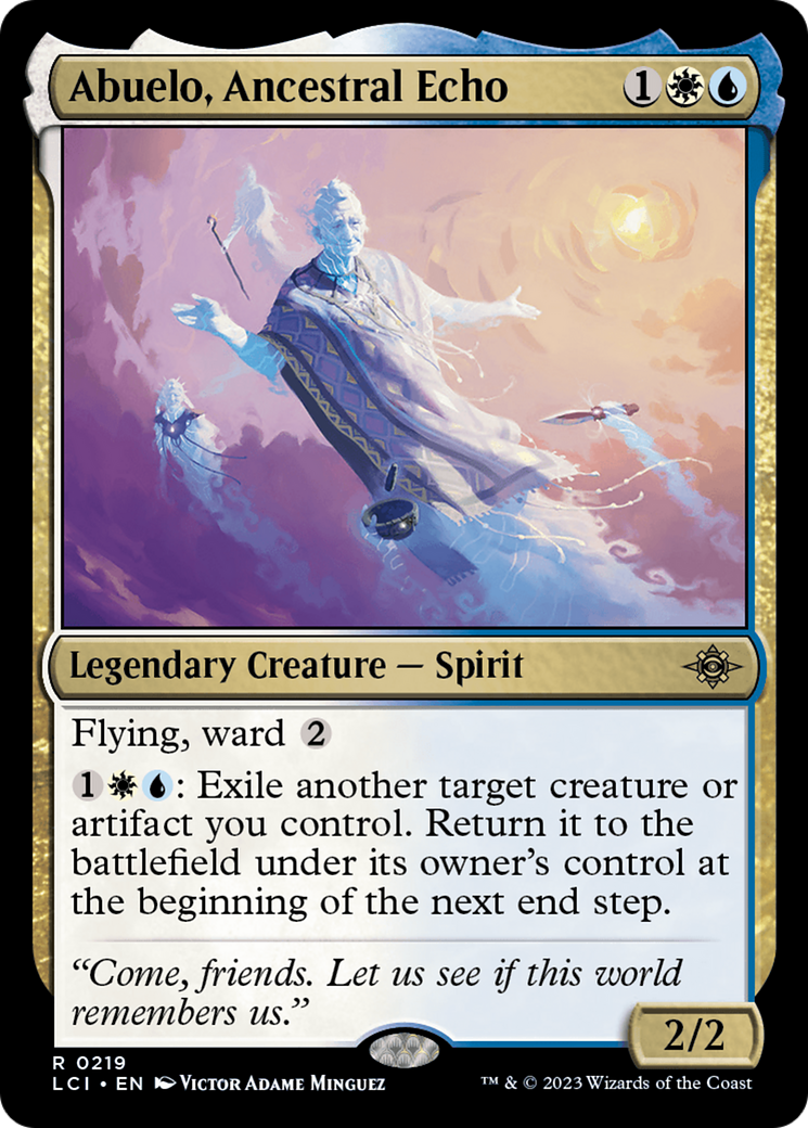 Abuelo, Ancestral Echo (219) (The Lost Caverns of Ixalan)