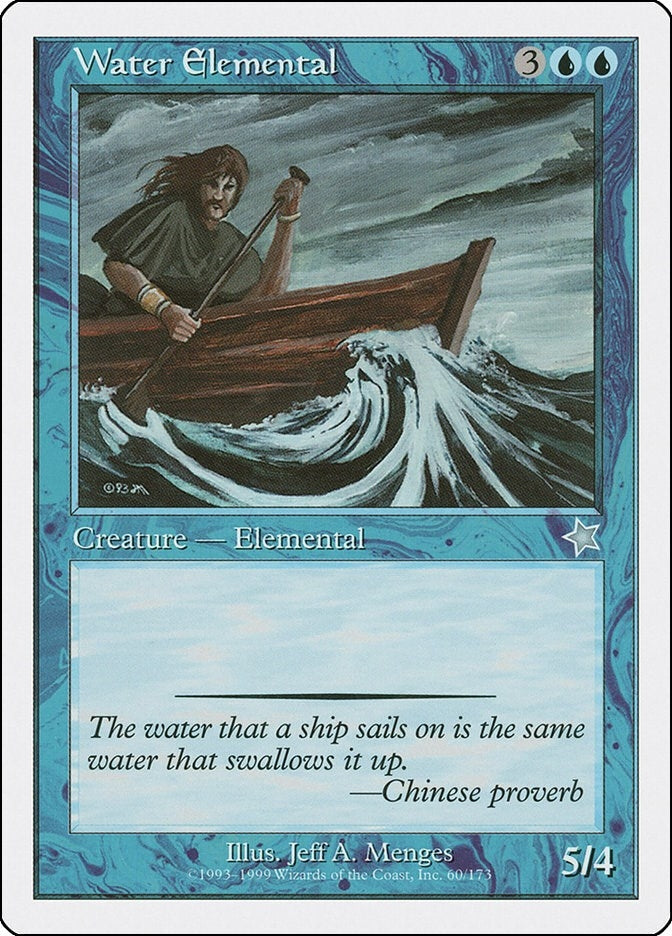 Water Elemental (60) (Starter 1999)