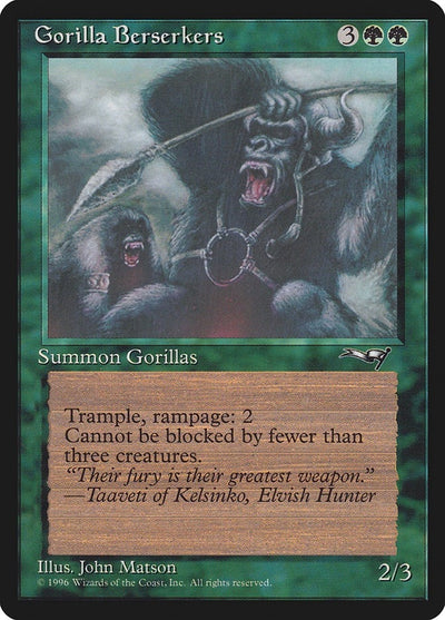 Gorilla Berserkers (76) (Alliances)