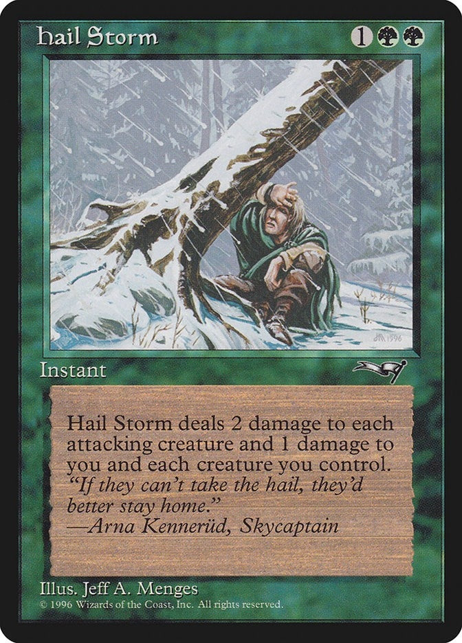 Image for Hail Storm (Alliances) - Magic: The Gathering