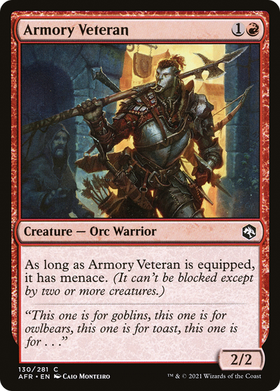 Armory Veteran (130) (Adventures in the Forgotten Realms)